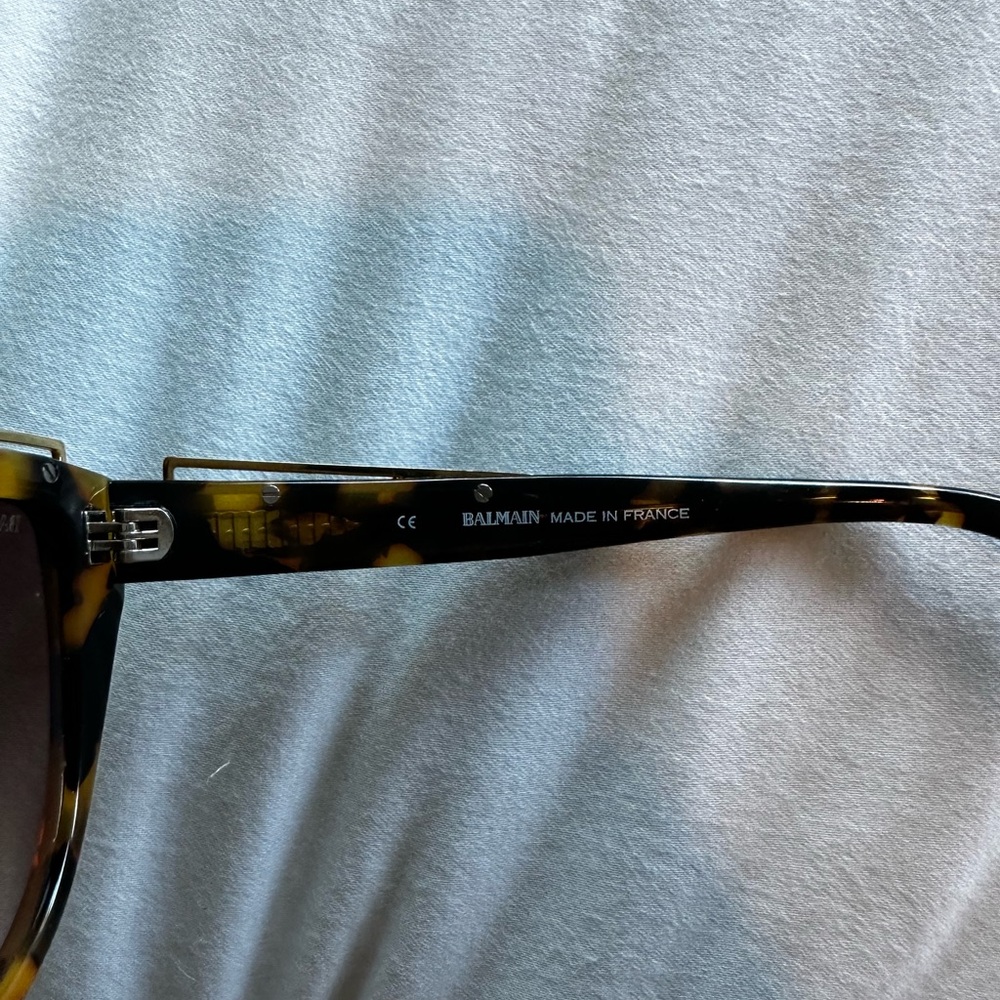 Balmain Tortoise Shell Sunglasses - image 2